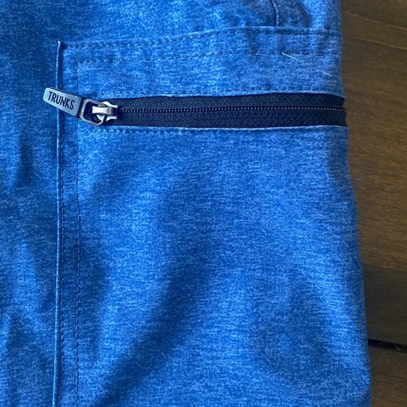 Trunks multifunctional short blue size 32 surf board shorts - Picture 2 of 5